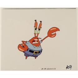 Furious Mr Krabs Cel SpongeBob Original Animation Art