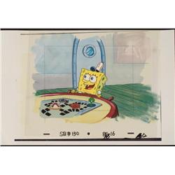 Board Game Original SpongeBob Production Cel Background