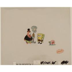 Patrick Gary SpongeBob Squidward Original Cel Animation