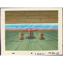 Background Production Original Spongebob Table Art