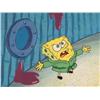 Image 3 : Production Drawing Green Cel Background SpongeBob Orig