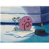 Image 2 : Production Background Spongebob Cel Gary Bed Original