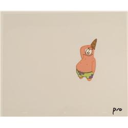 Reporting for Duty Original Production Cel SpongeBob