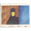 Image 1 : Tiptoeing Down Original Animation SpongeBob Cel Art