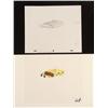 Image 1 : Laying Art Original Animation Cel Drawing SpongeBob