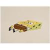Image 3 : Laying Art Original Animation Cel Drawing SpongeBob