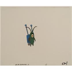 Mind Control Cel Original Animation Art Cool SpongeBob