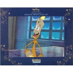 Beauty and the Beast Disney Production Cel Art Lumiere