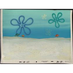 At The Beach Original Background Production SpongeBob