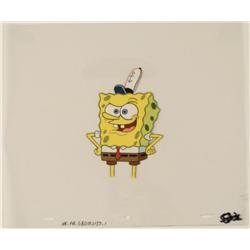 Original Cel Malicious Smile Animation Art SpongeBob