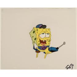 Original Hall Monitor SpongeBob Cel Production Art