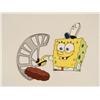 Image 2 : Move Fast Spatula Animation Original Cel Art SpongeBob