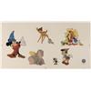 Image 1 : 9 Diff Disney Characters Sericel LTD Edition Animation