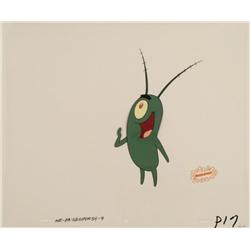 Big Smile Plankton Cel Original SpongeBob Animation Art