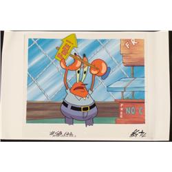 Cel Original Free Sign Production SpongeBob Background