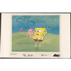 Animation Background SpongeBob Mad At Original Cel Art