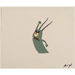 Arm Animation Art Raised Original Cel SpongeBob Cool