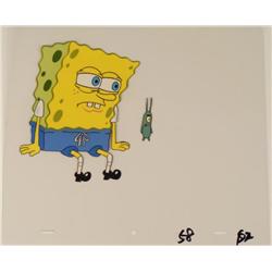 Evil Plankton Original Animation SpongeBob Art Cel