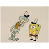 Image 2 : SpongeBob Animation Art Cel Angry Mad Squid Original