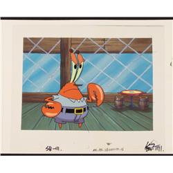 Cel Original Background SpongeBob Mad Face Animation