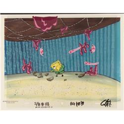 Jelly Wall Animation Background Cel Original SpongeBob