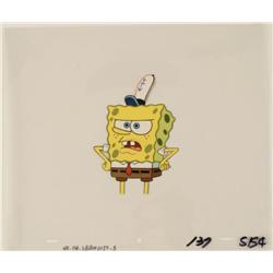 Original Mad SpongeBob Cel Art Production Squarepants