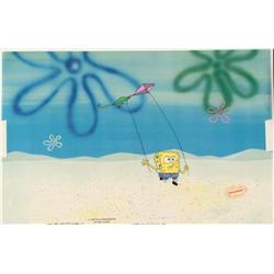 Put Back Original SpongeBob Cel Production Background