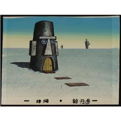 Cel Original Production Art Background Spongebob