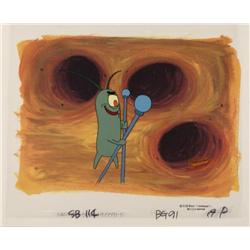 Original Evil Smile Animation Background SpongeBob Cel