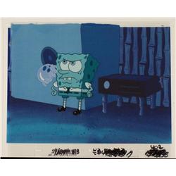 Production Background SpongeBob Cel Original Swim Away