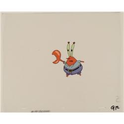 Reaching Out Krab Original SpongeBob Cel Animation Art
