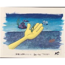 Original Cel In SpongeBob Hand Animation Art Background