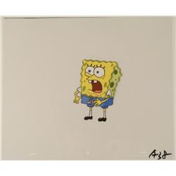 Cel Production Original SpongeBob Mouth Open Art