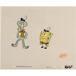 SpongeBob No See Animation Art Original Cel Nickelodeon