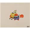 Image 1 : SpongeBob Is With Mr Krabs Cel Original Animation Art
