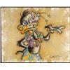 Image 1 : Dick Duerrstein Hawaiian Daffy Duck Original Painting