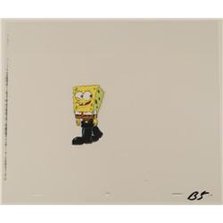 Original Art Production Spongebob Cel Black Boots