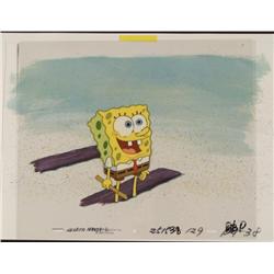 SpongeBob Net Original Art Background Cel Production