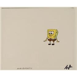 Cel Animation Hands Down SpongeBob Original Art Sponge