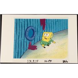 Disgust Original SpongeBob Cel Production Background