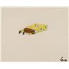 Image 1 : Flat Original SpongeBob Production Art Cel On Ground