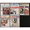 Image 1 : 5 Chicago Bulls Championship Newspaper Cover Reprints