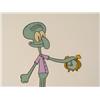 Image 2 : Rise & Shine Squidward Orig Animation SpongeBob Art Cel