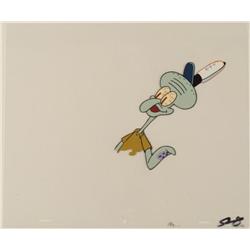 Squidward Red Eyes Original Cel Production SpongeBob