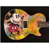Image 2 : Duerrstein Orig Painted Mickey Mouse Donald Duck Guitar