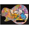 Image 4 : Duerrstein Orig Painted Mickey Mouse Donald Duck Guitar