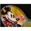 Image 7 : Duerrstein Orig Painted Mickey Mouse Donald Duck Guitar