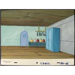 Background Kitchen Original SpongeBob Animation Art