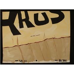 Original Background SpongeBob Krusty Krab Animation Art