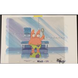 Two Headed Background Animation Spongebob Original Cel
